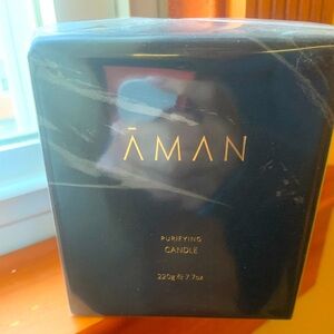 Brand new Aman candle